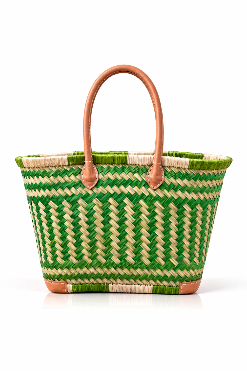A+ The Heritage Tote Basket- Handcrafted and Natural Luxury by Maison JOKOTH