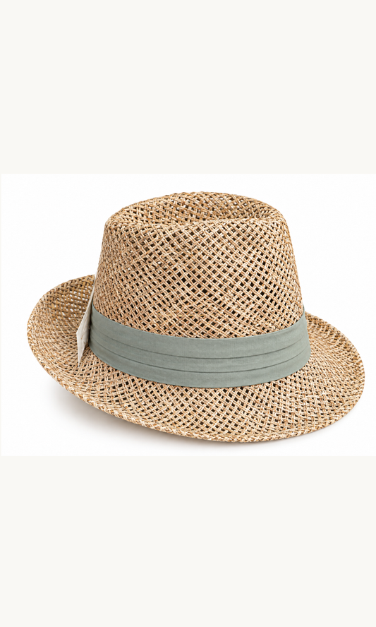 A+ The MAISON JOKOTH Woven Riviera Hat | Luxury Straw Hat