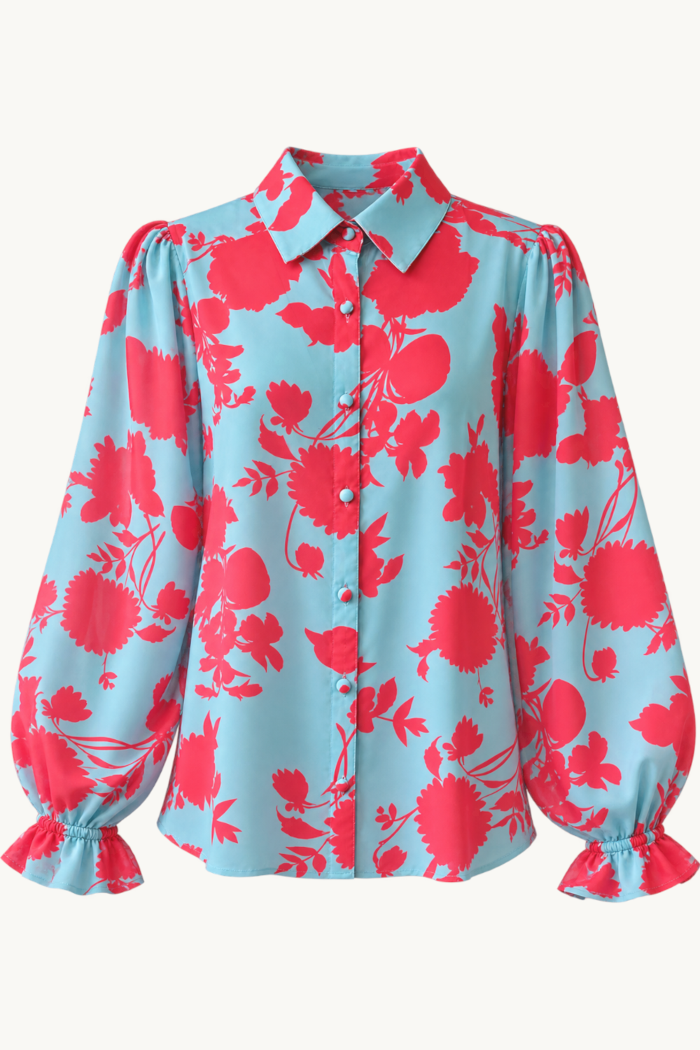 ZURI- Soft Floral Blouse