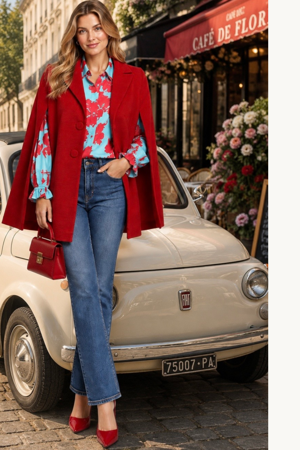 ZURI- Soft Floral Blouse