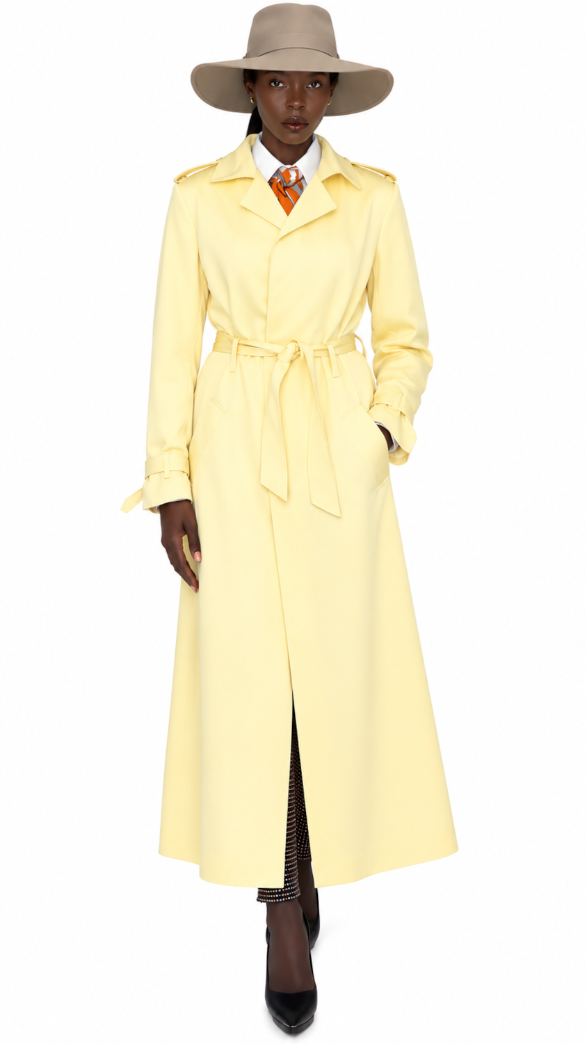 Wiltshire - The high coded  Marlborough inspired Trench Coat by Maison Jokoth